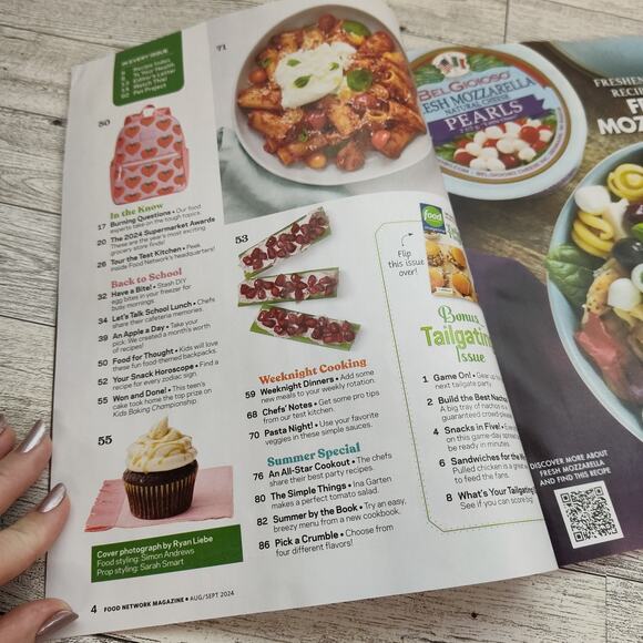 Food Network Magazine - Taste of Summer / Tailgate Time - 2024 August/Sept - Picture 4 of 6